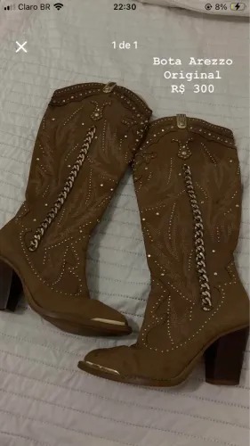 vendo bota Arezzo
