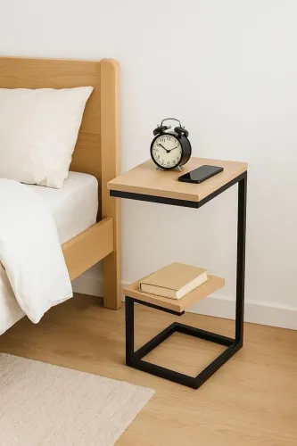 Mesa de Cabeceira em C