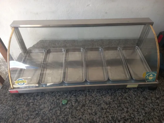 Estufa para salgados