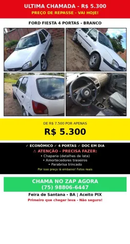 Ford Fiesta GL 1.0 5P 2000