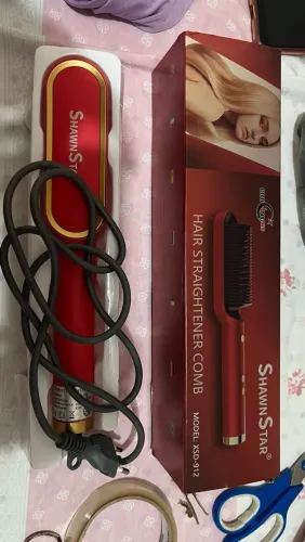 Escova de cabelo elétrica