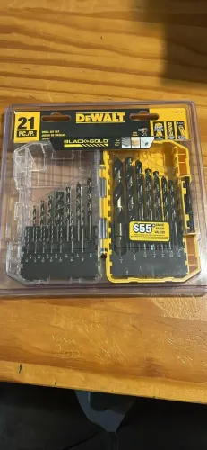 Conjunto Dewalt Dwa1181, 21 Peças, Revestido Com Óxido Preto