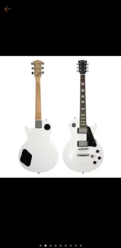 Les paul branca 2 meses de uso.