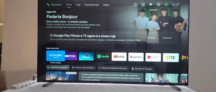 Smart tv philips 65" led