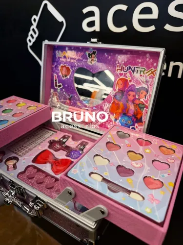 Kit Maleta de Maquiagem Gurreiras kpop