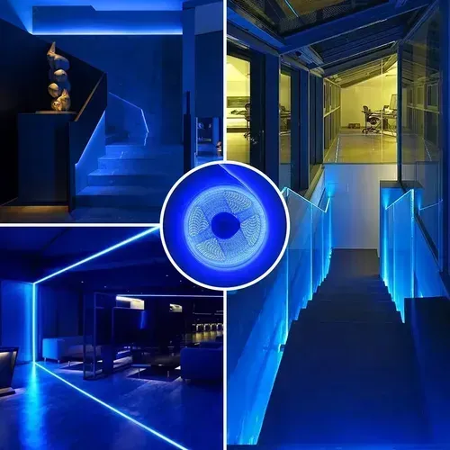 FITA LED COB 320LEDS - 220V- AZUL- 10 METROS