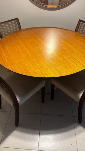Mesa tokstok 4 cadeiras