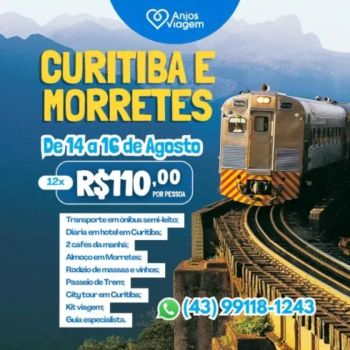 Curitiba e Morretes