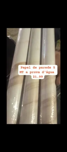 Papel de marmorizado de parede 5 MT. Auto colante a prova d'água 