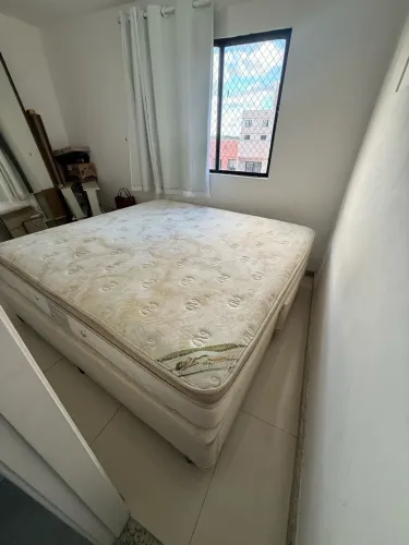 Cama King Size Herval Pallace Bamboo Plus