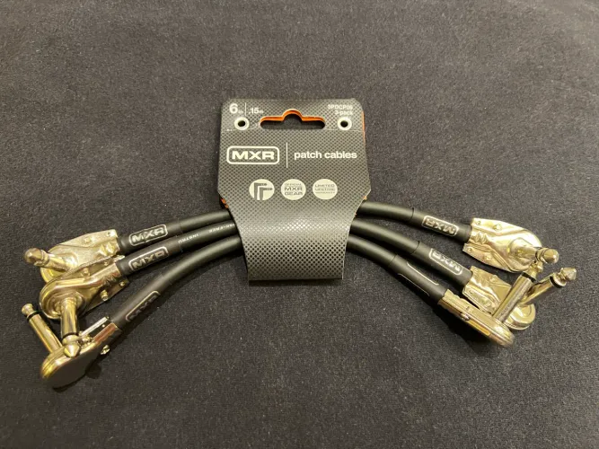 Kit 3 Cabo P/ Pedal 15cm Mxr P10 Angular Mxr 3pdcp06 Dunlop