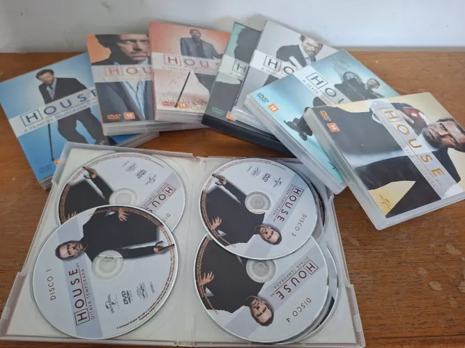 Série House completa 8 temporadas DVD