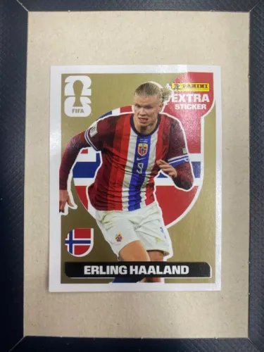 FIGURINHA EXTRA HAALAND LEGEND DOURADA