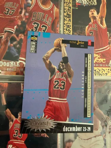 Michael Jordan 1996-97 UpperDeck Collector?s ChoiceYou Crash the Game#C30,December 23-29