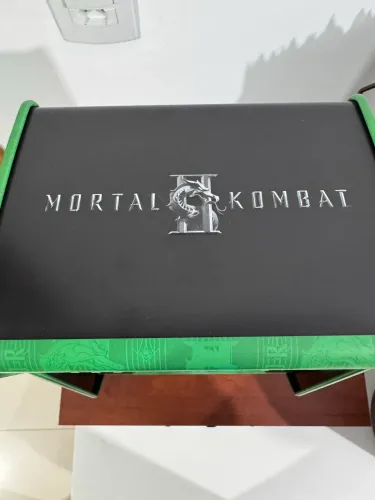 Balde de pipoca Mortal Kombat Metal original