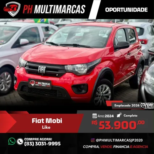 Fiat Mobi Like 1.0 Fire Flex 5P. 2022