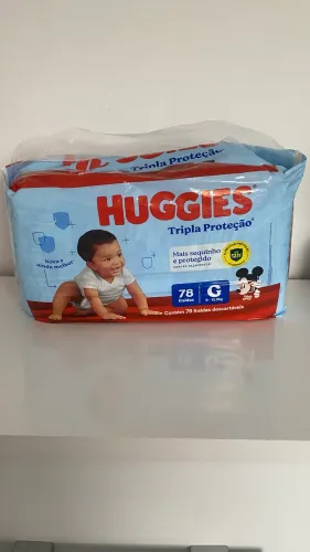 Fralda tamanho G 