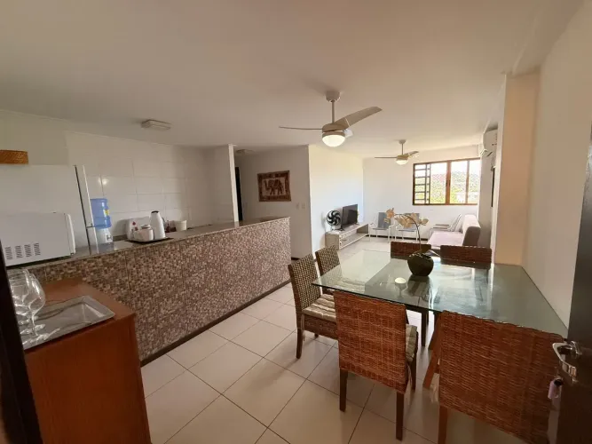 Excelente Apartamento 2/4 no Condomínio Barra Bali em Barra de São Miguel