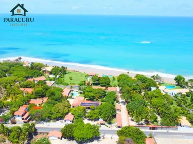 Imóvel quadra mar com 4.200m2 com potencial vista em frente ao antigo hospital em Paracuru