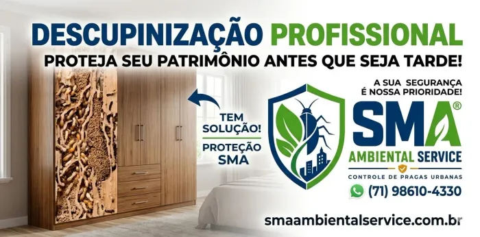 SMAAMBIENTALSERVICE Controle de Pragas Urbanas 