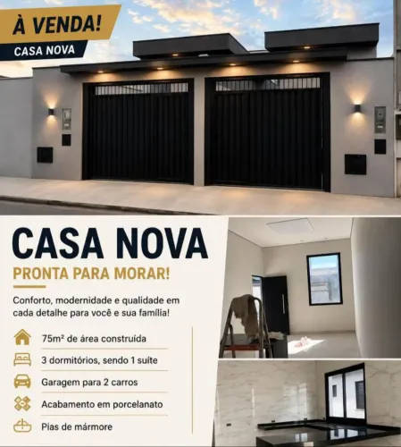 Casa nova pronta Caraguatatuba