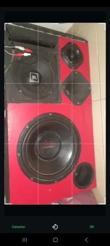 Vendo caixa trio 