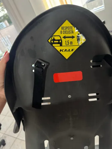 Cadeirinha infantil para bicicleta