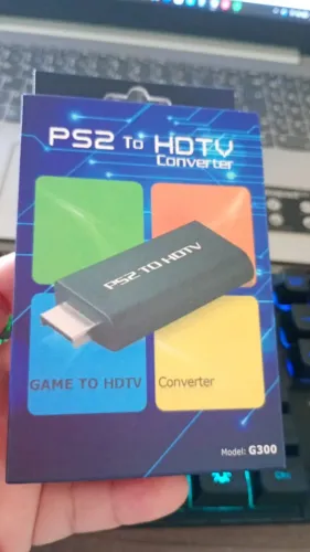 Adaptador PS2 para HDMI - Mais qualidade para seu console