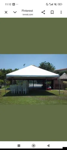 Alugo tendas 6x6 e 5x5 pra festas *08