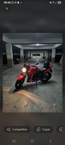 Vendo cbx 250 vermelho