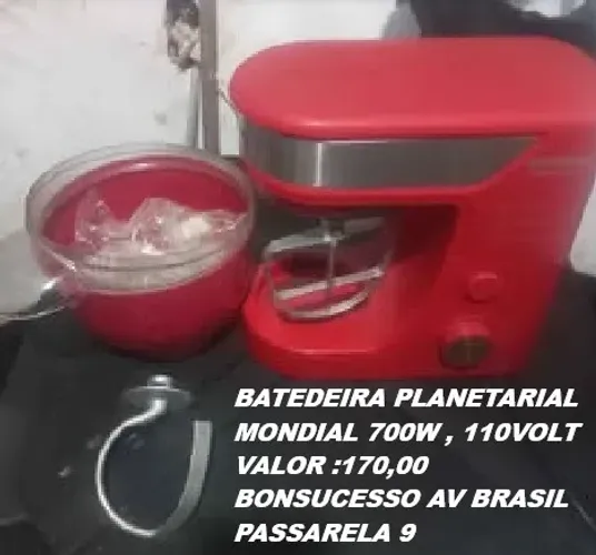 Batedeira mondial 127volts