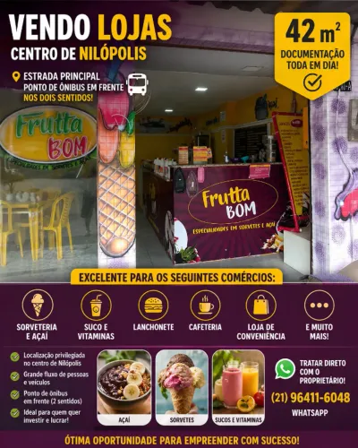 Lojas centro de Nilópolis