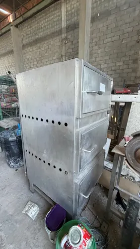 Forno industrial 3 câmaras 100% inox