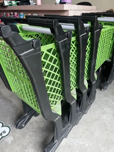 5 Carrinhos compras Siris 60L