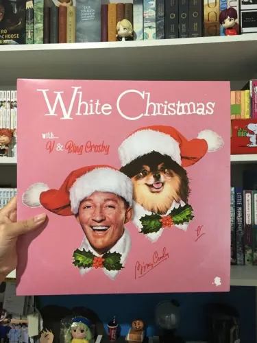 BTS V X Bing Crosby - White Christmas LP/vinil [Zoetrope]