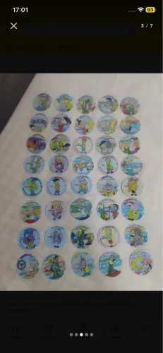 Lote de tazos colecao completa.
