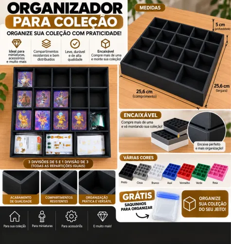 Bandeija Organizadorora para Coleção . Ideao para Blokees , Legends . SH Figuarts