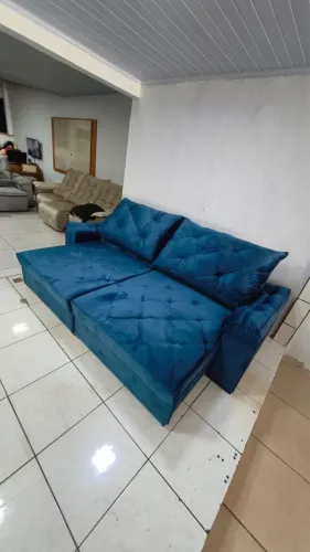 Sofá azul