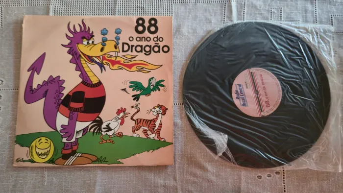Disco lp Atlético Clube Goianiense no Campeonato Goiano de 1988)