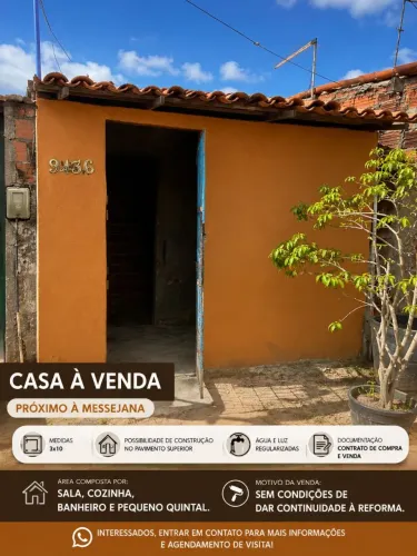 Vendo casa 10x3