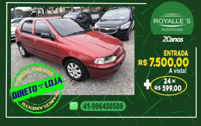 Fiat Palio EDX 1.0 MPI 4P 1998