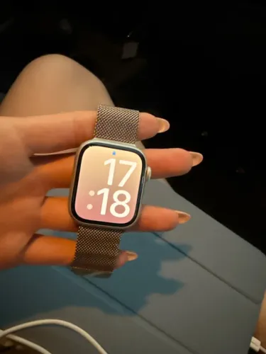 Apple Watch Series 9 GPS 41 mm - Estelar + Pulseira Milanese original