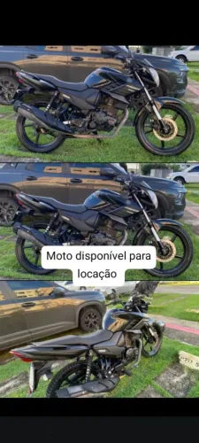Moto disponível para locação
