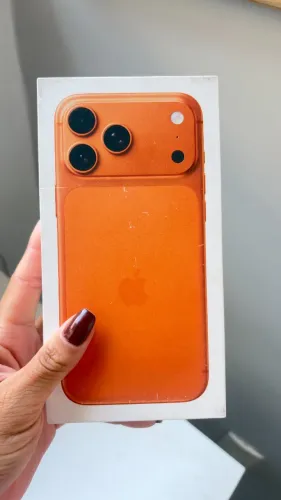 IPhone 17 Pro Max Laranja 256gb Novo