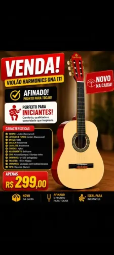Violão acústico GNA 111 - NOVO