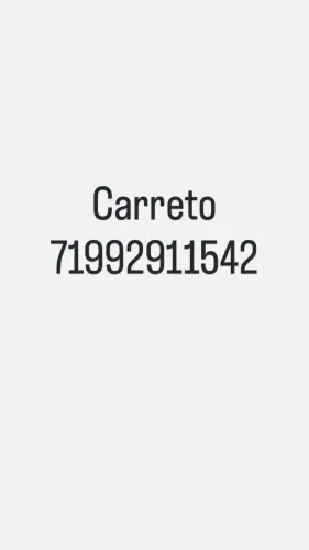 Carreto e mudanças