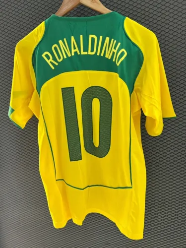 Camisa Ronaldinho Retrô Brasil