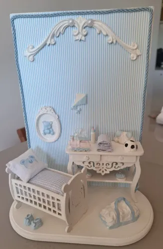 Porta Maternidade "Quarto de Menino" 