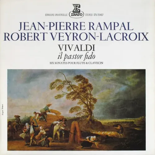 LP Robert Veyron-Lacroix, Vivaldi - Il Pastor Fido (Six Sonates Pour Flute & Clavecin)
