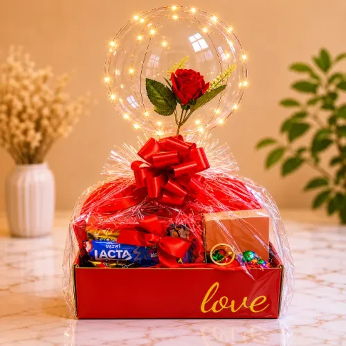 Presente Cesta caixa Love Premium